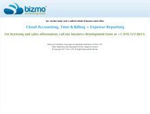 Tablet Screenshot of bizmo.com
